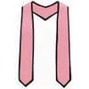 Newrara Deluxe Unisex Adult Plain Graduation Honor Stole Sash Classic