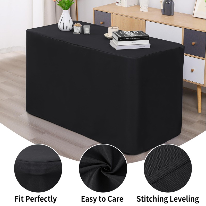 TC LUDUAN 24 x 48 inch Rectangle Fitted Open Back