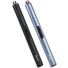 SUPRUS Electric Lighter Arc Windproof Flameless USB Lighter Rechargeable Lighter with Safety Lock