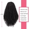 FAVE 13x4x1 Lace Front Wig Kinky Curly Wigs for Black