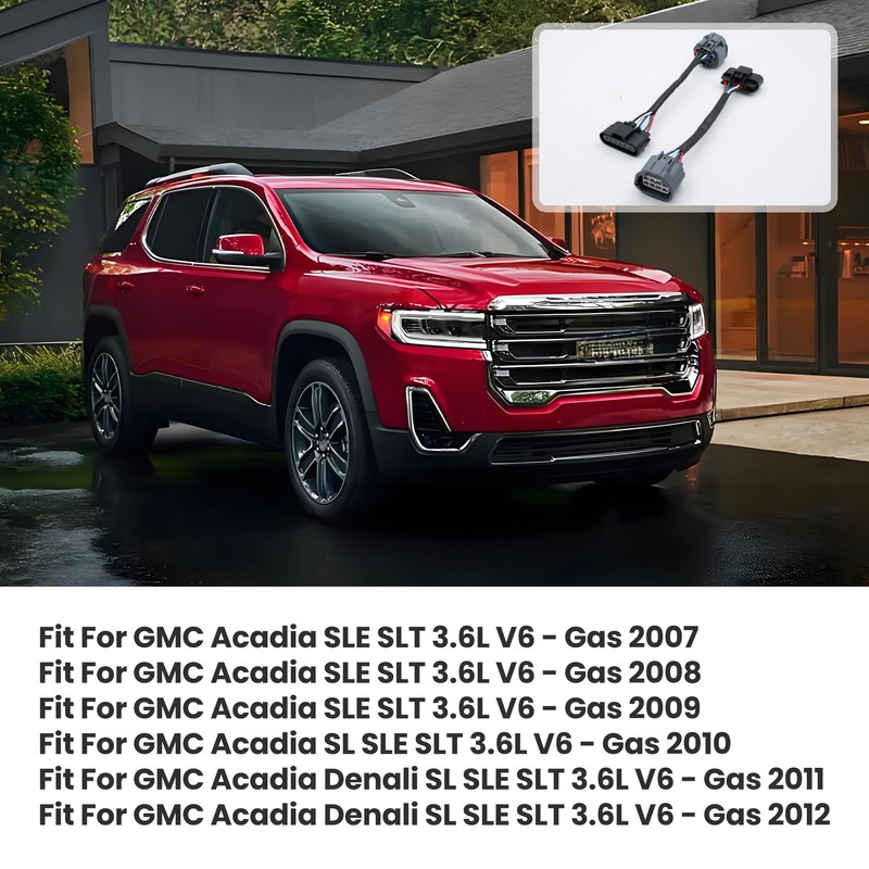 ASTROSYNC HID to Halogen Headlight Wiring Adapter Fit for GMC