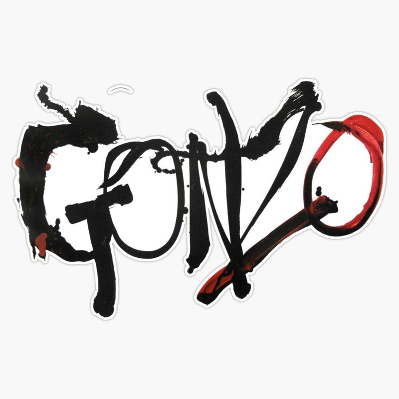 Gonzo Sticker Decal Vinyl Bumper Stickers Waterproof 5"