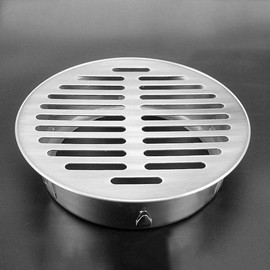 Oumefar Odourless Floor Drain Outdoor Floor Drain Floor Drain Outdoor for Roof (160 Flat Mouth)