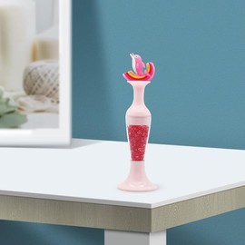 Diamond Art Kits Pen, Diamond Art Pen, Flower Pot Shape Point Drill Pen, Self-Stick Drill Pen (Pink)