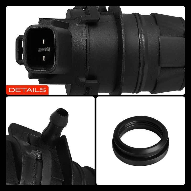 A-Premium Front or Rear Windshield Washer Pump Compatible with Toyota