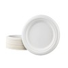 Love Nature Ecological Disposable Plate Set Round 17.5 cm Pack