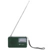 Plastic Outdoor Emergency Light Radio Hand Crank Generate Electricity Multifunction