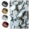 Reusable Metal Rings (4) and Replacement Activated Carbon Filters (100)