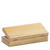 LAUBLUST Wooden Box with Lid - 24 x 10 x