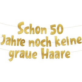 Happy 50 Years Old No Grey Hair Happy 50th Birthday Banner Party Supplies