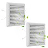 C350GN Bathroom Plastic Grille Cover with Springs for Broan-NuTone 695