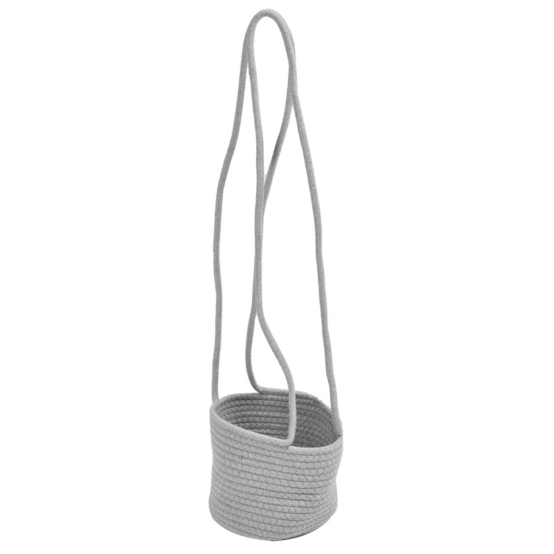 Hanging Basket Cotton Jute Rope Durable Hanging Planter Plant Holder