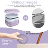 ARGOMAX Denture Box, Denture Box, Denture Box with Strainer, Cleaning,