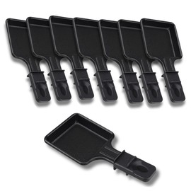 SOS ACCESSOIRE 8 Pack Non Stick Raclette Pans 1 to 12 Pieces Square Compatible with Tefal Raclette Machine Ergonomic Design and Easy to Clean