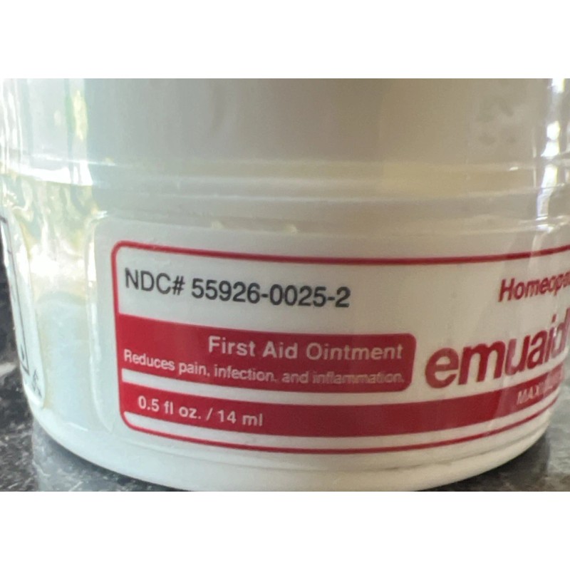 EMUAIDMAX Ointment for Itchy Skin, Maximum Strength Treatment for Athlete's