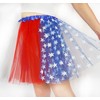 Women Adult Red White Blue Tutu Skirt,Teens Girls 4th of
