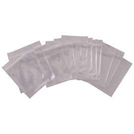 Seismic Audio Speakers 1.5 Inch x 2 Inch Clear Reclosable Poly Bags - 2 MIL Polyethylene Ziplock Bag, Pack of 100