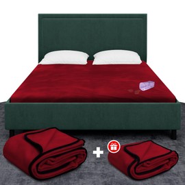 Waterproof Blanket for Intimacy, King Size Intimacy Blanket for Couples & Pets/Dogs, Super Soft Noiseless Mattress Furniture Protector + Gift Included - for Couples Valentine's Day or Birthday