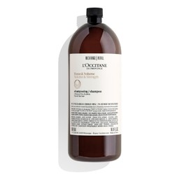 L'Occitane Volume & Strength Shampoo, 16.9 fl oz (500 mL), Refill, Large Capacity, Bottle Type, Hair Volume, Firmness & Elasticity Care, Herb, Women's, Men's, Popular