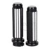 Unbranded 1'' Defiance Black Handlebar Hand Grips For Harley Electra