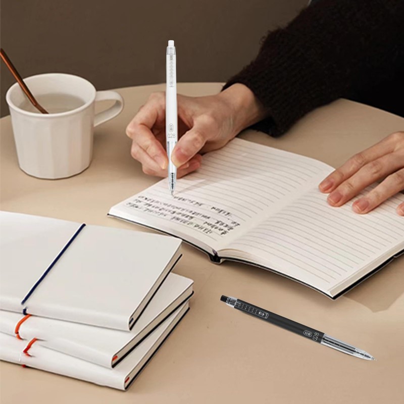 UPENOTE Gel Pens 0.28mm Extra Fine Point Pen, Black Ink,