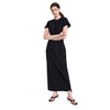 Leset Women's Margo Maxi Dress, Black, S
