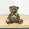 Alfie Francis 13.5cm Tall Gold Cute Teddy Bear Ornament Figurine