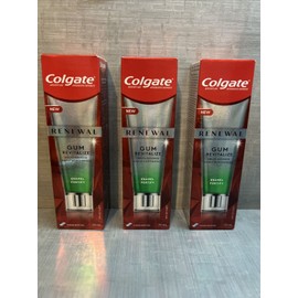 Colgate 3 x Colgate RENEWAL - Revitalizes Gums - Enamel Fortify Paste, 3oz