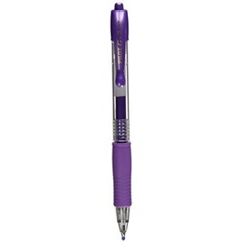 Pilot G207 Retractable Gel Rollerball 0.7 mm Tip - Metallic Violet, Single Pen