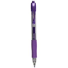 Pilot G207 Retractable Gel Rollerball 0.7 mm Tip - Metallic Violet, Single Pen