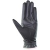 LEZAX NTGL-3655 Nicotera Women's Ambidextrous Black Medium Golf Glove
