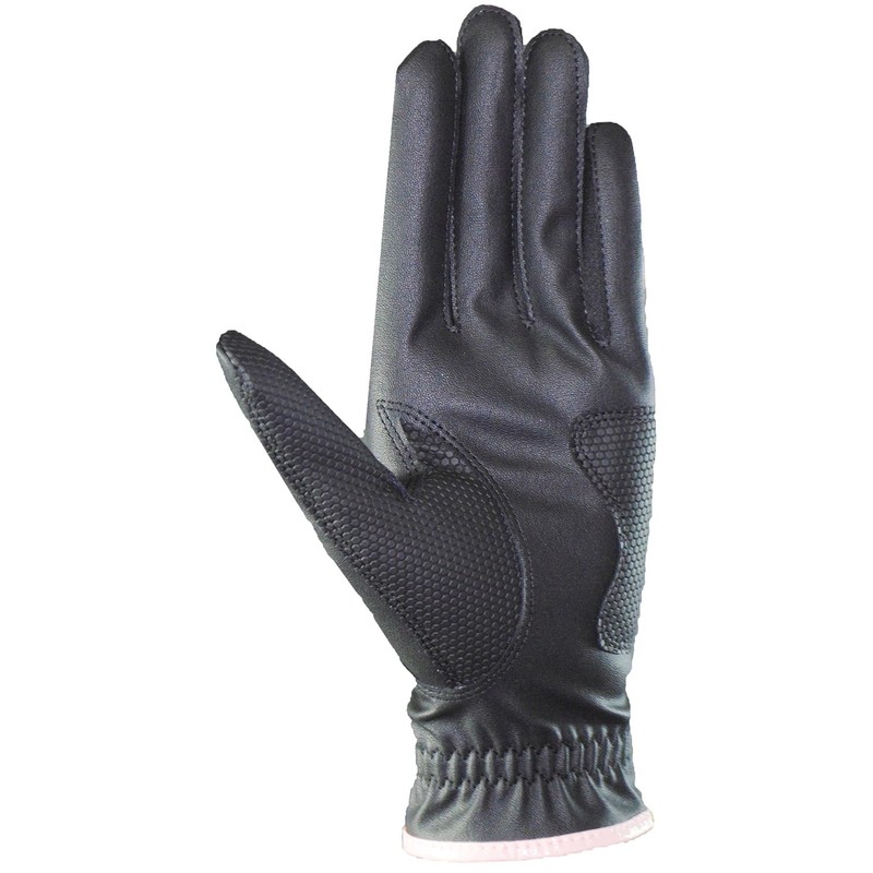LEZAX NTGL-3655 Nicotera Women's Ambidextrous Black Medium Golf Glove