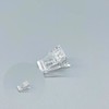 Nail extension clip fixing mold self-extension nail tip nail extension tip nail clip finger white 13ea