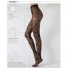 CALZITALY Fine Tights with Floral Pattern | Fashion Patterned Tights