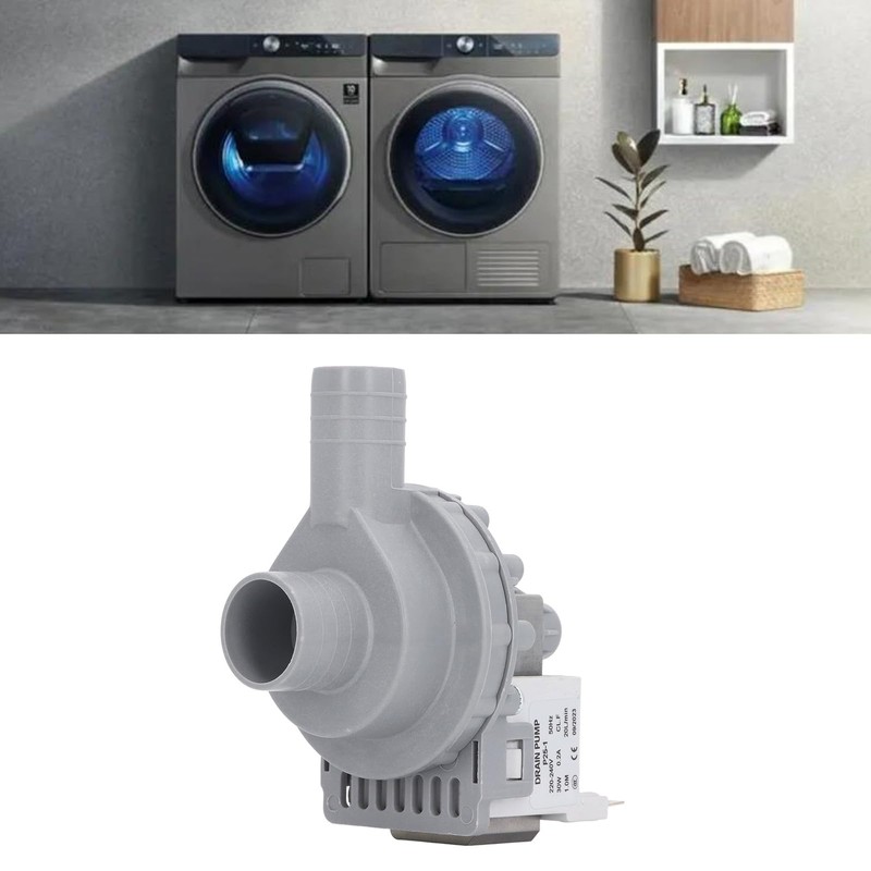 Nimomo Washing Machine Drain Pump Motor 30W 0.2A 20L/min Copper