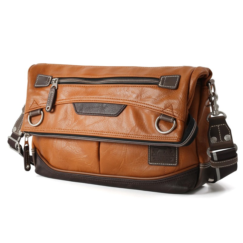Mustache VMR-5696 YUQ Shoulder Bag, Camel