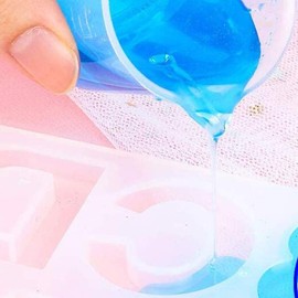 Saccgt 10Pcs 30ml Silicone Measuring Cup