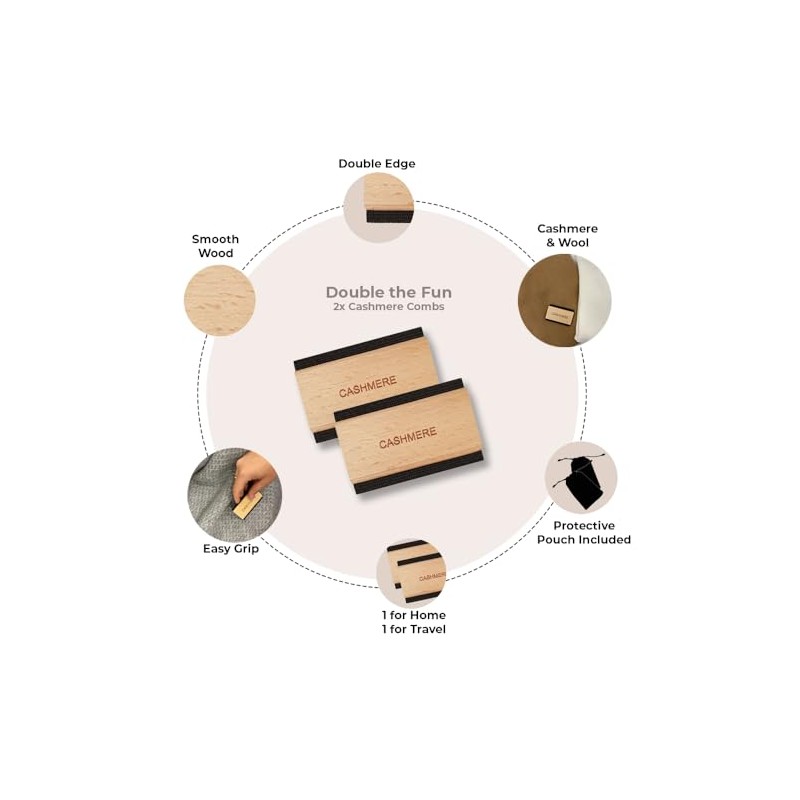 Cashmere Comb | Sweater Comb - Removes Pills & Fuzz