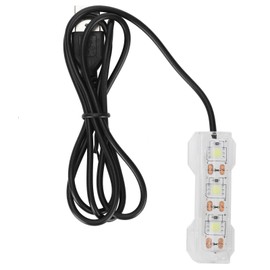 LED Aquarium Light, Lightweight Aquarium USB Light, Waterproof USB Charging Plastic 2.4X0.8 Inch for Aquarium Fish
