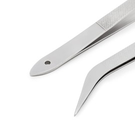 Dritz 918 Serger Tweezers, Silver, 5 inches