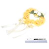 Heart Shaped Tribute Memorial Wreath Artificial Silk Wreath Gravestone Decoration