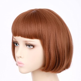 OneDor Women's Short Hair 50s Cosplay Wigs (French Bob Cut)