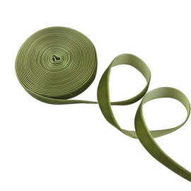 MMvolesy 5 Yards None-Elastic Nylon Single face Velvet Ribbon 16mm (5/8 Inch),Dark Green for Gift Box Packaging Christmas Wedding Decoration