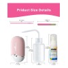 Kit Shampoo Espuma Para Pestañas Y Brocha Para Extensiones