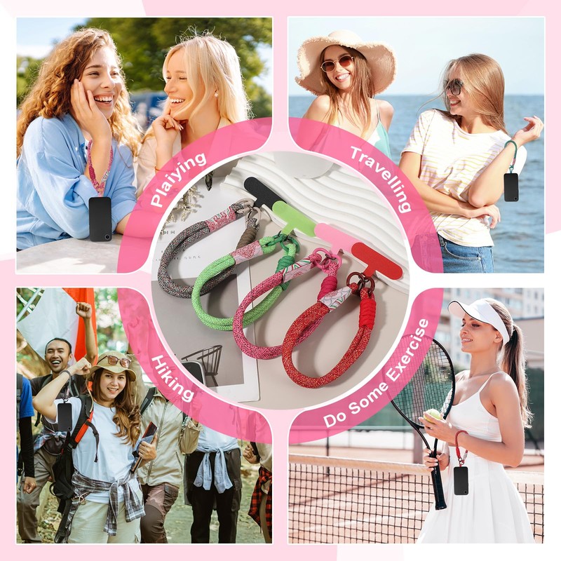 PATIKIL Cell Phone Wrist Lanyard, 2 Pcs Universal Phone Wrist