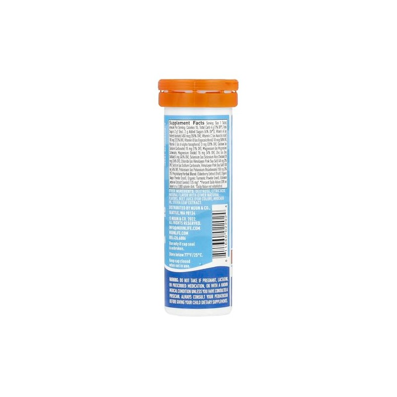 NUUN Nuun Immunity Blueberry Tangerine 10ct Tube, 10 CT