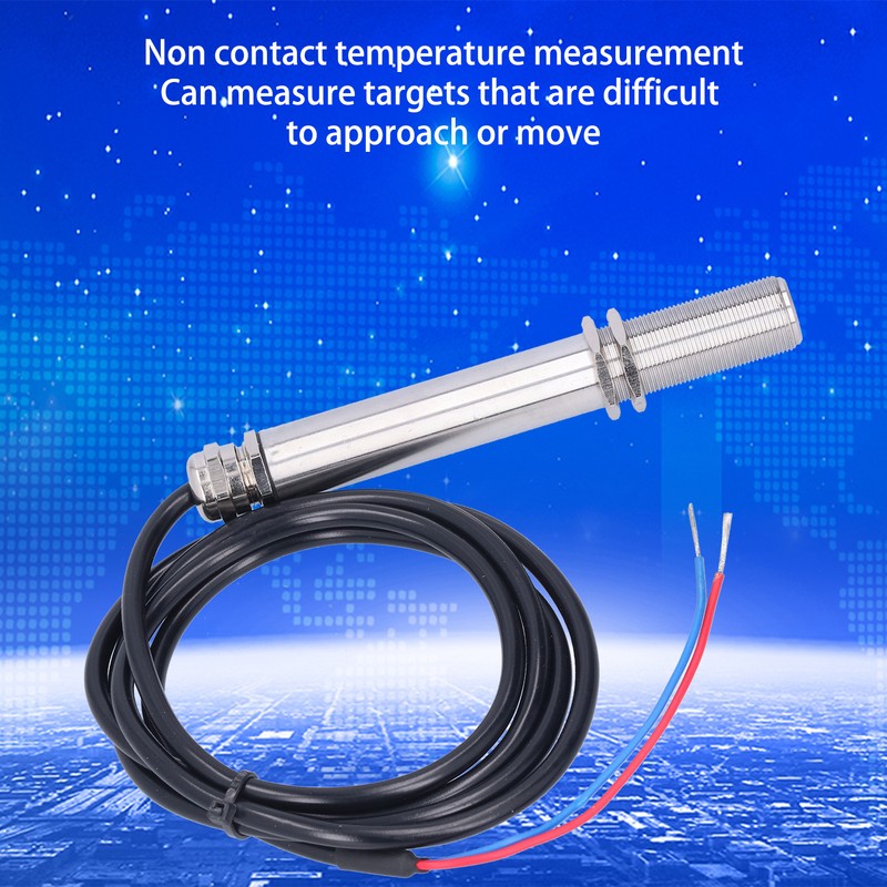 Temperature Sensor Probe Fixed Infrared Online Stainless Steel Temp Transducer