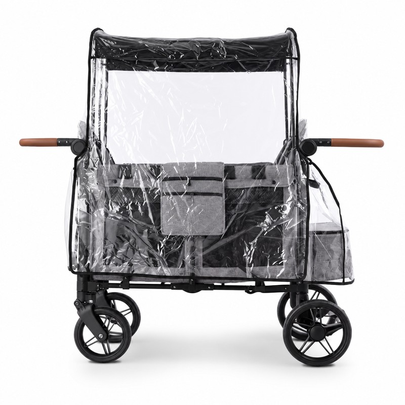 Stroller Wagon Rain Cover for W4 Quad Stroller – Plastic