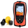 LUCKY FF1108-1CT Portable Fish Finder 100M/300FT Depth Fish Alarm Wired