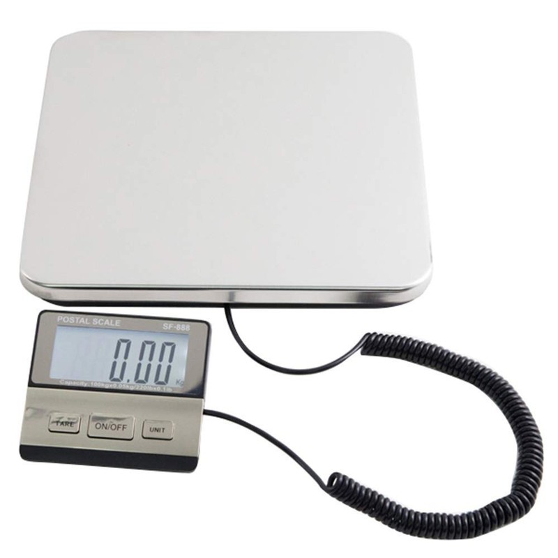 Digital Postal Scale Electronic Platform Scale Balance Luggage Weighing Bench